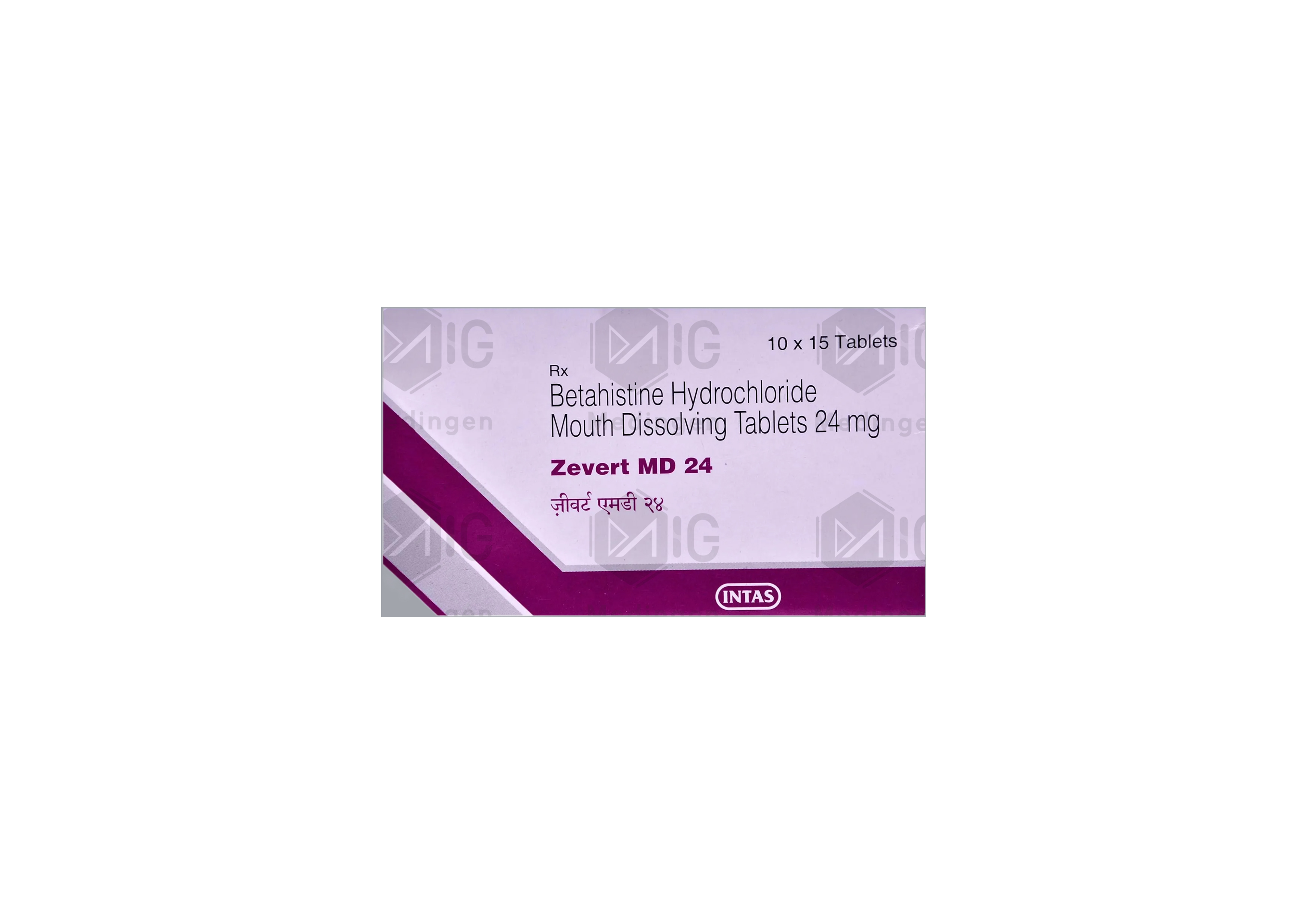 ZEVERT MD 24MG
